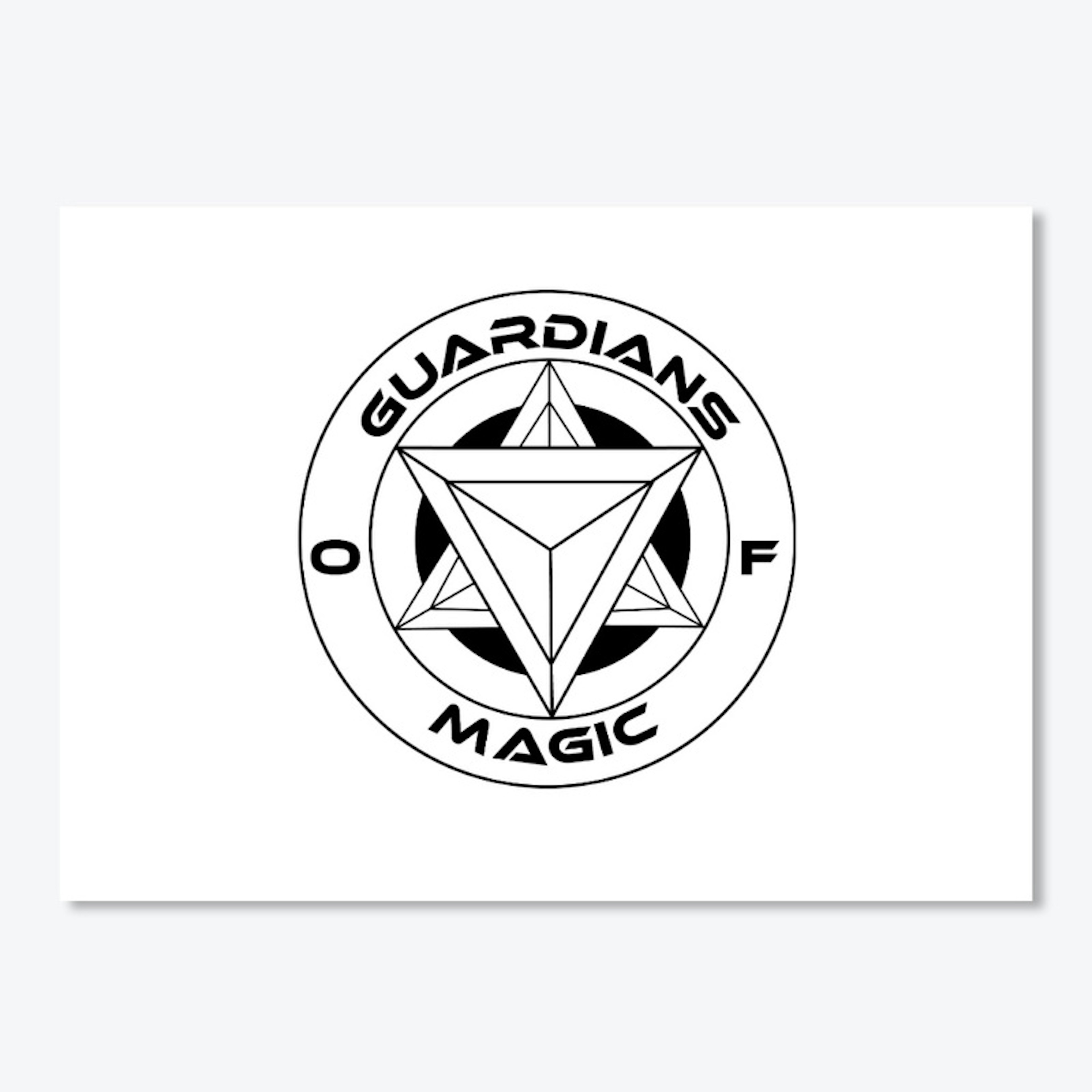 Guardians of Magic - Black Logo